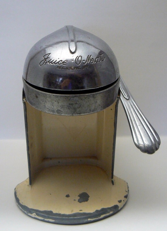 Rival Juice O Mat Juicer Vintage Kansas City Mo USA Chrome