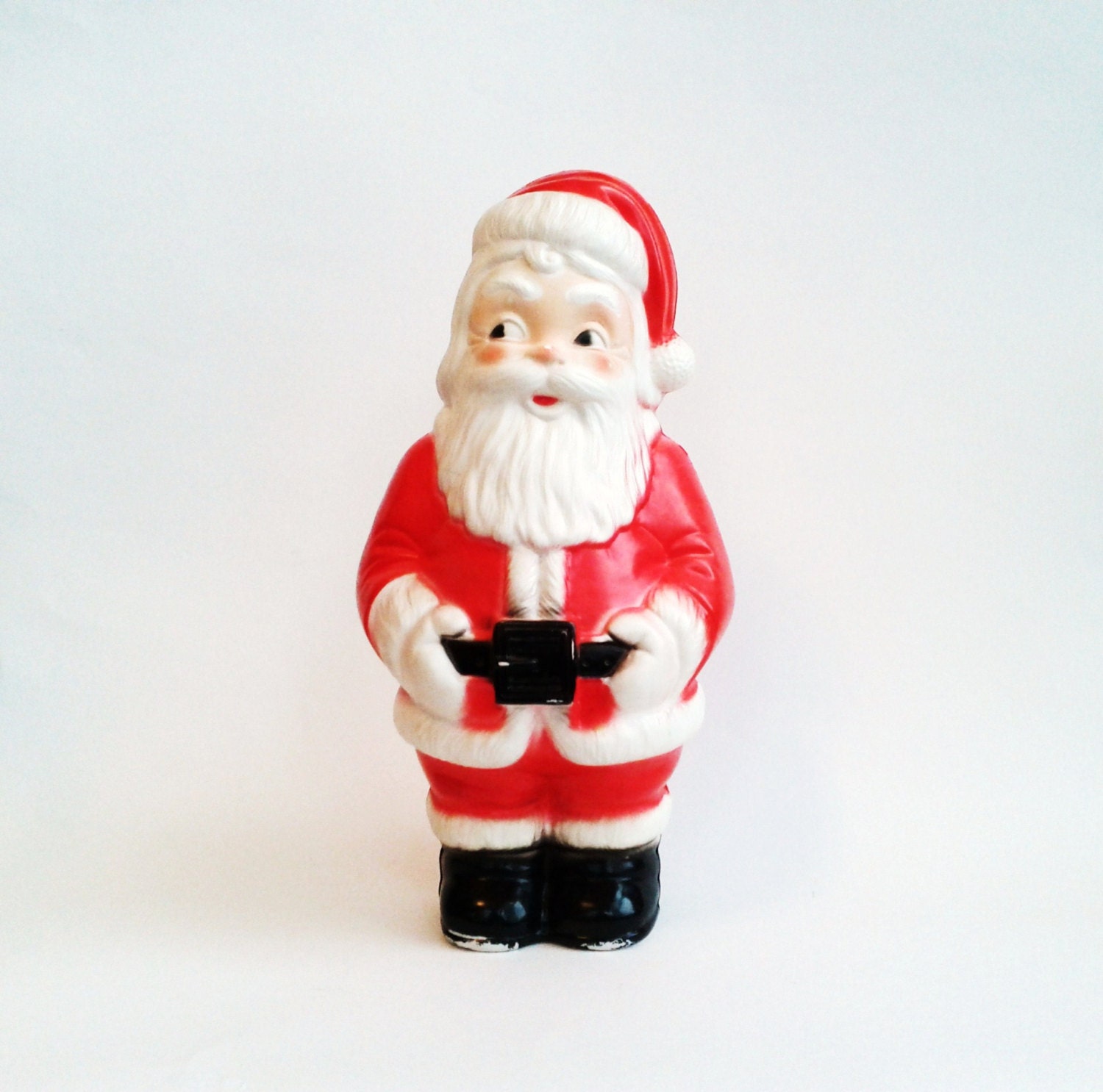 cuddly santa toy