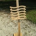 Wooden Music Stand in Solid Maple--"The Sandhill"