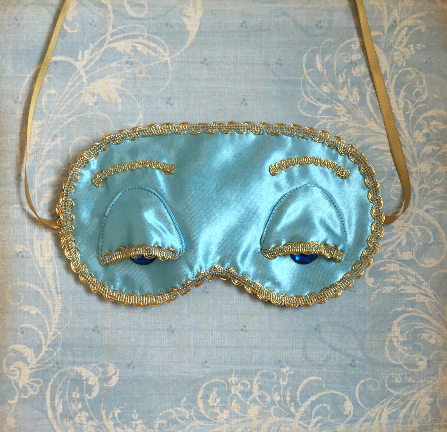 Breakfast at Tiffany's inspired sleep mask eye mask.