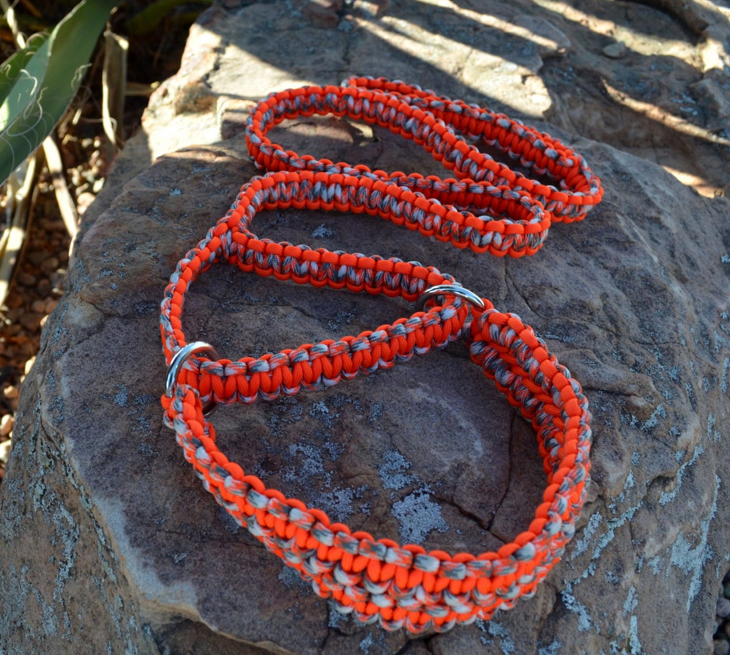 Martingale Leash and Collar Combo Paracord Agility Leash