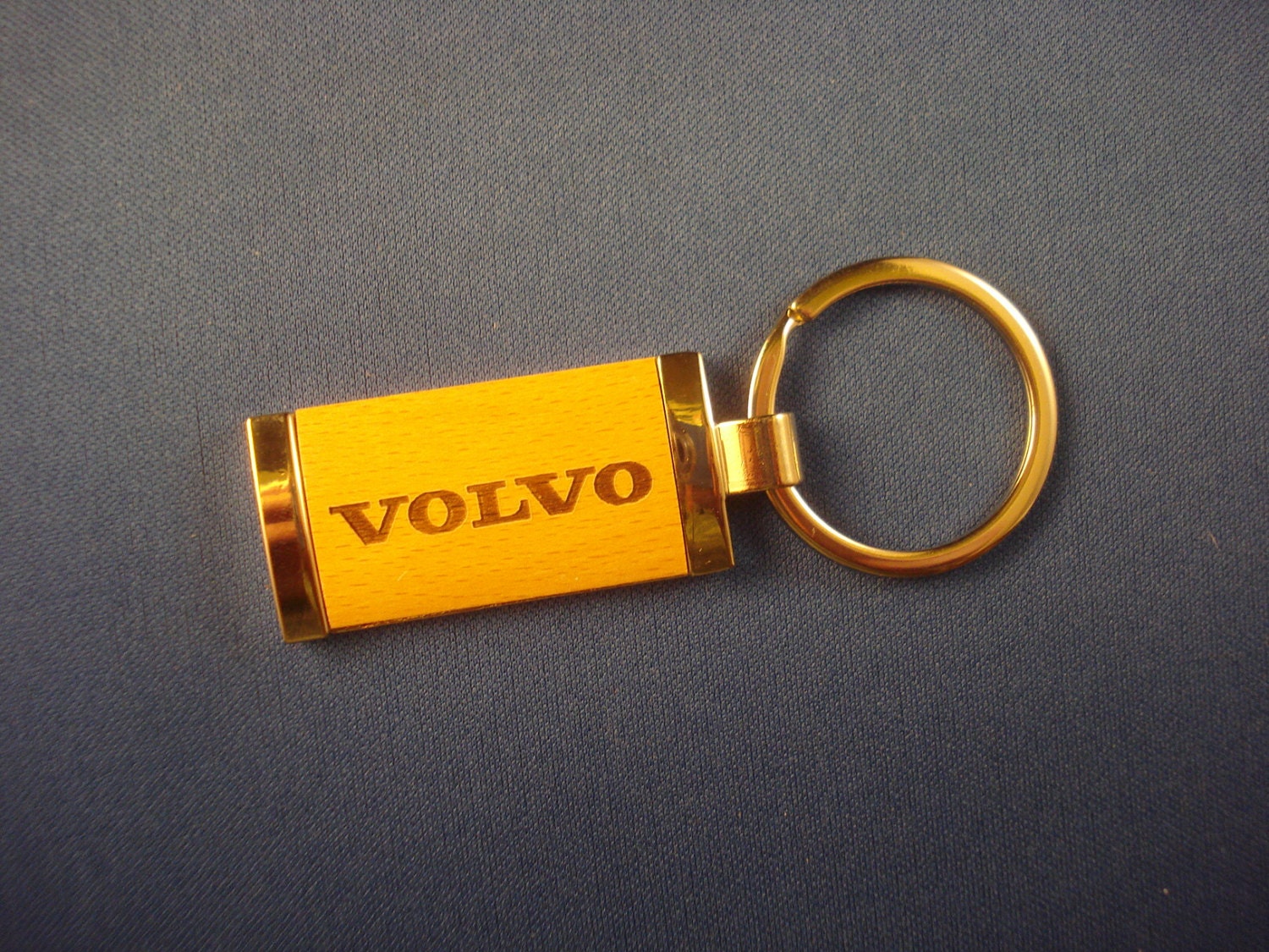 Volvo Key Chain Laser Engraved Wood Key Chain For Volvo