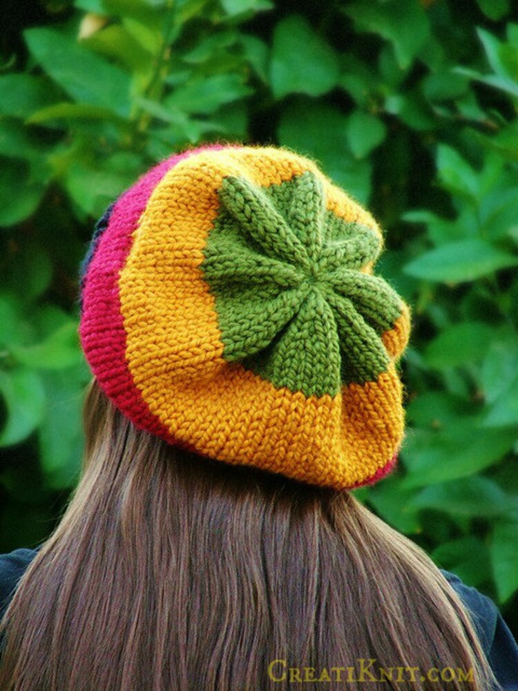 Knitting Pattern Adult Rasta Hat pattern by CreatiKnit on Etsy