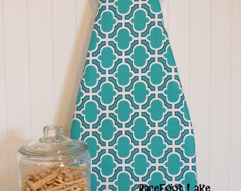 NEW! - Ironing Board Cover - Michael Miller Midnite Gems Heather Teal