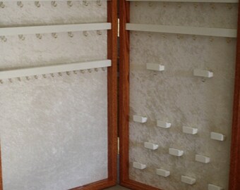 Jewelry Display Case Portable Wood Ex Large Jewelry Display Case Portable Wood Ex Large