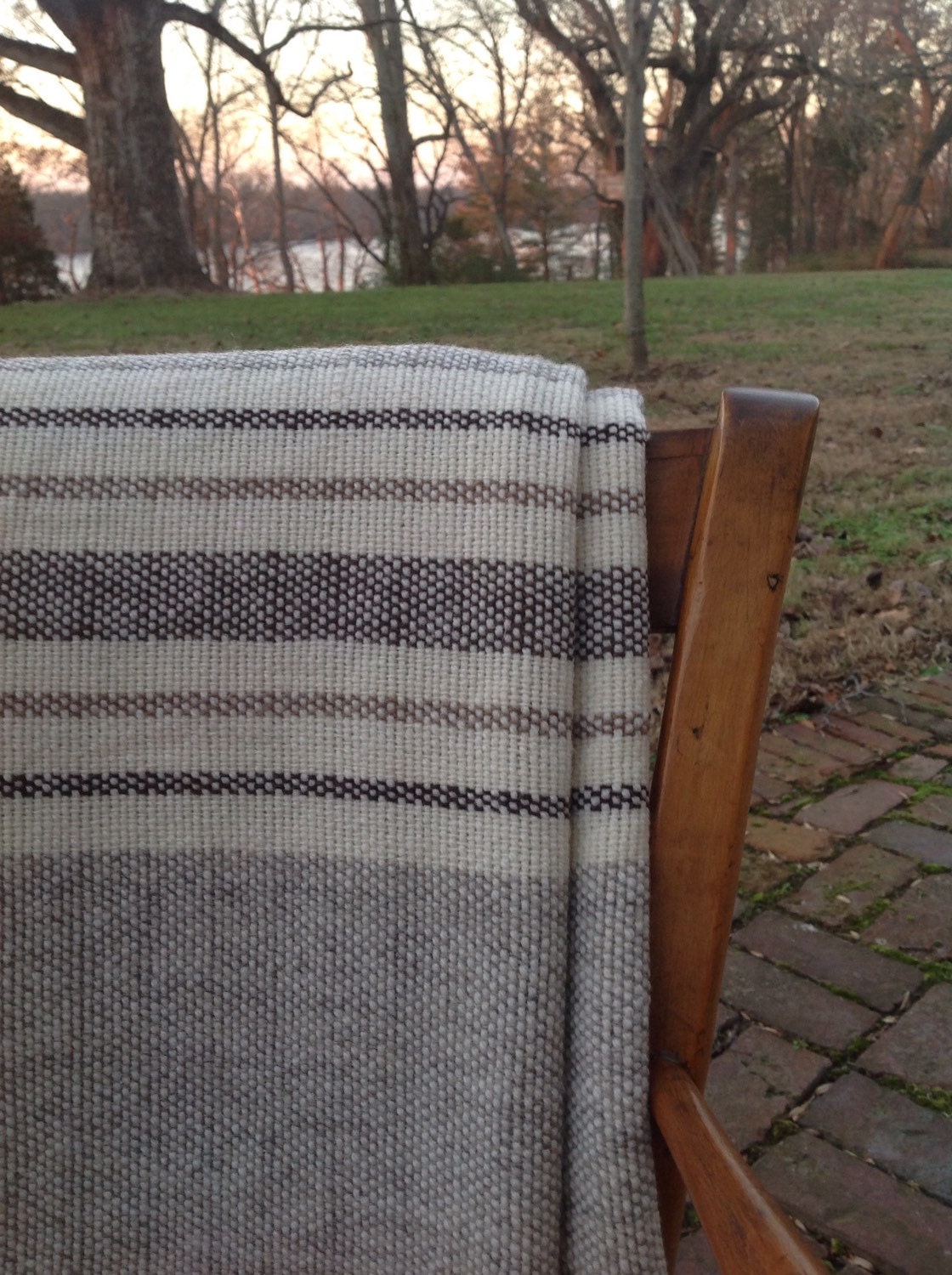 Hand Woven Merino Wool Blanket