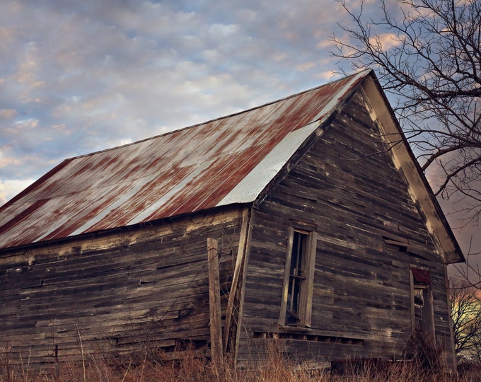 Old building photography, old schoool, southwest, abandoned spaces, midwest, wall decor, old barn, country living, western