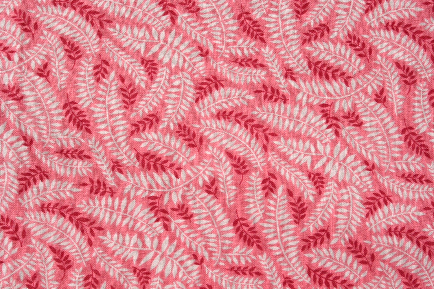 Vintage Feedsack Flour Sack Fabric Pink Tropical Palm Fern   Il Fullxfull.674742542 Ct8b 