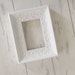 White Photo Frame Ornate Gallery Frame Wedding Decor Photo Prop