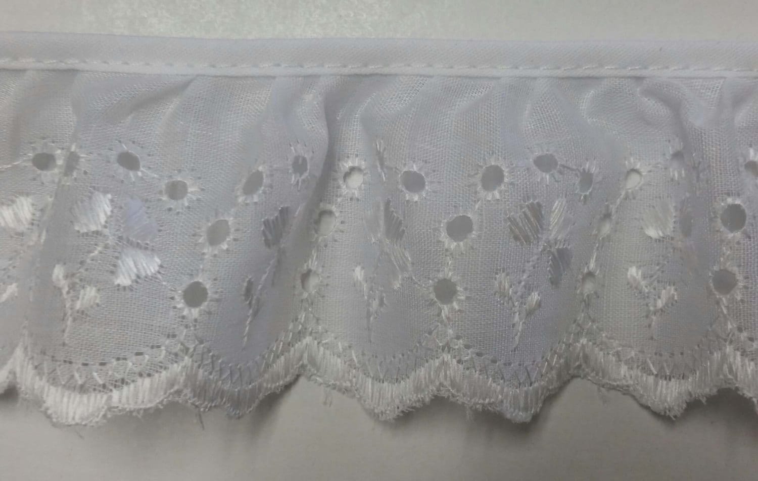 Shop by category You searched for: ruffled cotton eyelet trim! Etsy is the home to thousands of handmade, vintage, and one-of-a-kind products and gifts related to your search. No matter what you’re looking for or where you are in the world, our global marketplace of sellers can help you find unique and affordable options.
