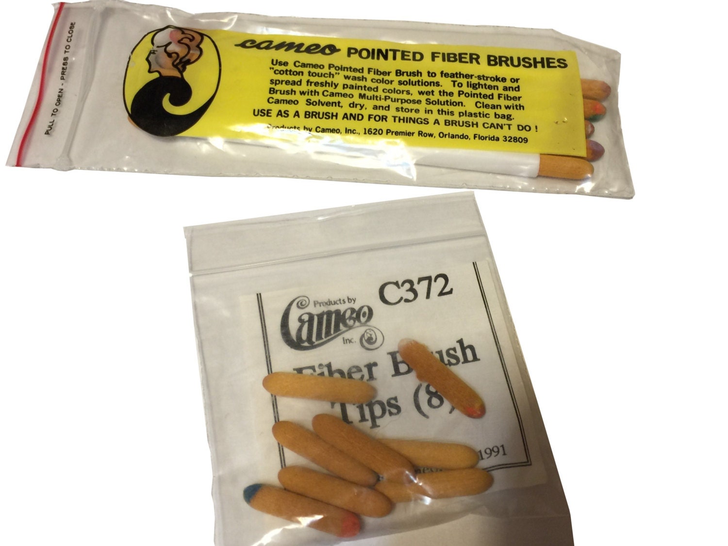 Vintage Cameo Liquid Embroidery Paints with Caddy & Tote DIY