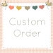 CUSTOM LISTING for LESLIE