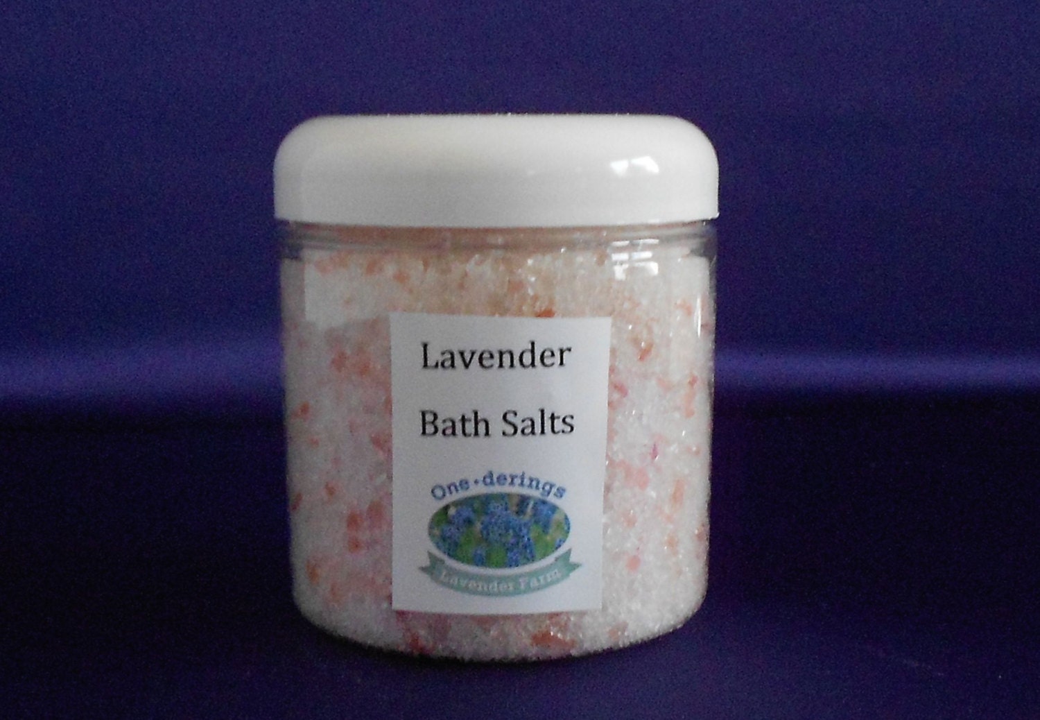 Premium Lavender Bath Salts By Onederings On Etsy