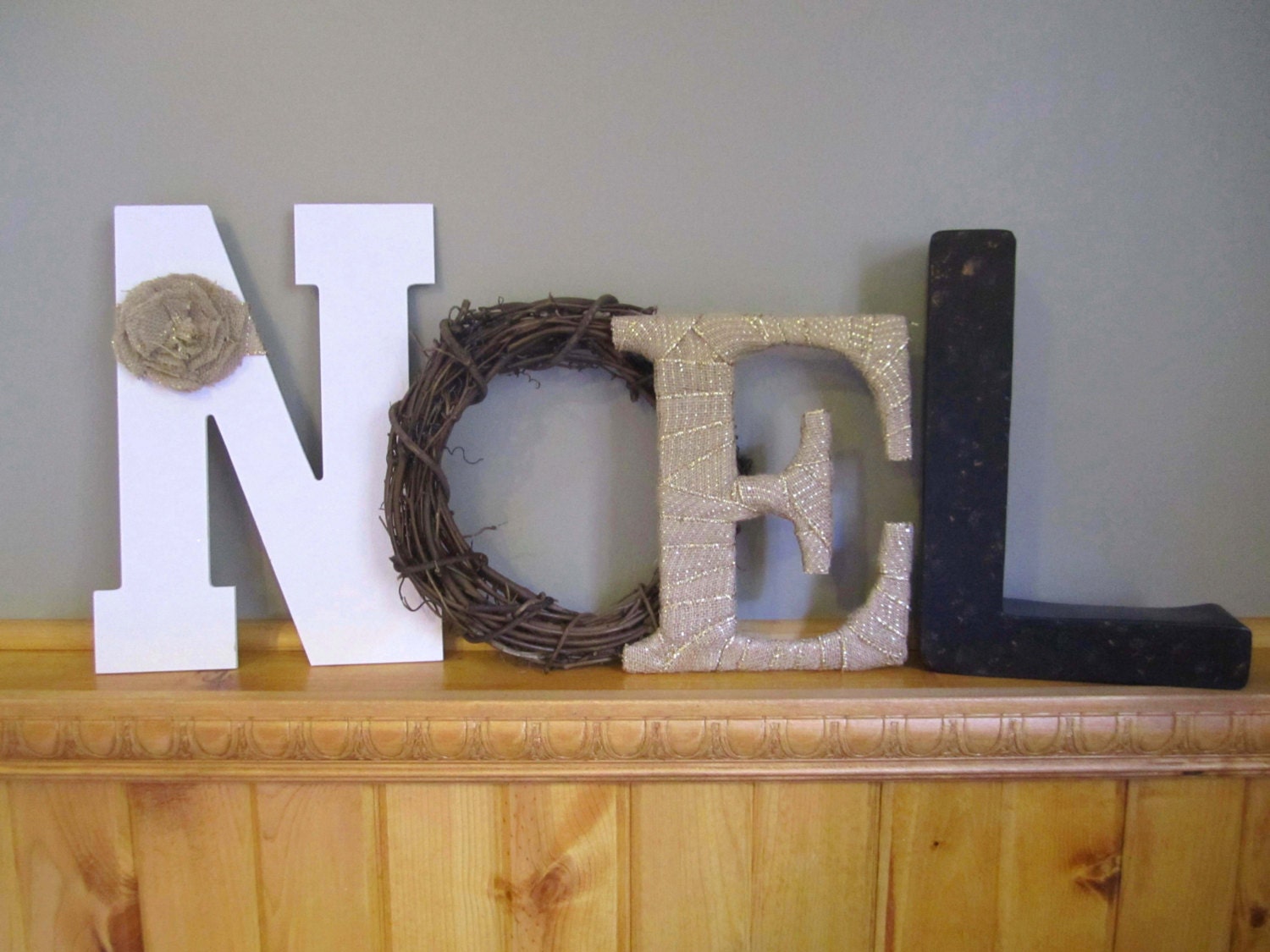 Noel Christmas Decor Noel Letters Mantle Decor Noel Sign