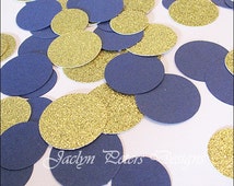 Popular items for navy blue confetti on Etsy