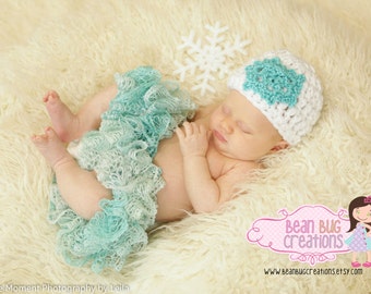 Ice Princess tutu / snowflake hat / snow princess / blue tutu / snow tutu / snow princess / infant tutu / baby tutu/ photo prop/ christmas