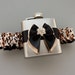 Leopard Print FLASK GARTER - Garter with Flask - Bridal / Bachelorette / Bridesmaid Gift - Animal Print Bridal Garter with Flask