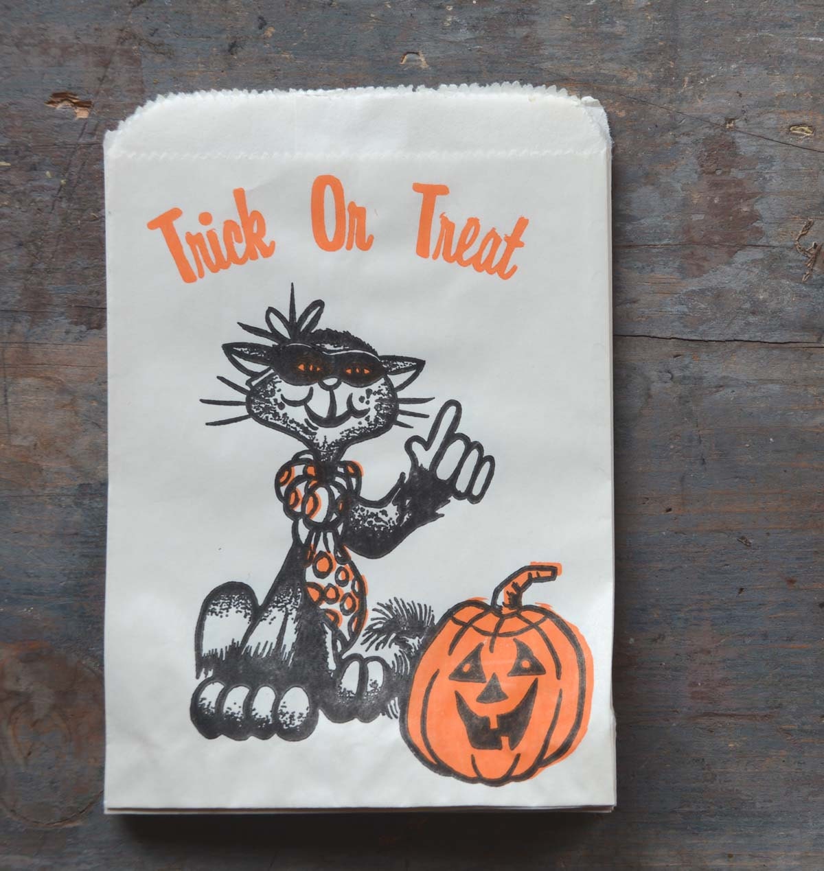 Halloween Treat Bags Vintage Halloween Bags Set of 10