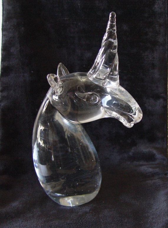 fenton glass unicorn