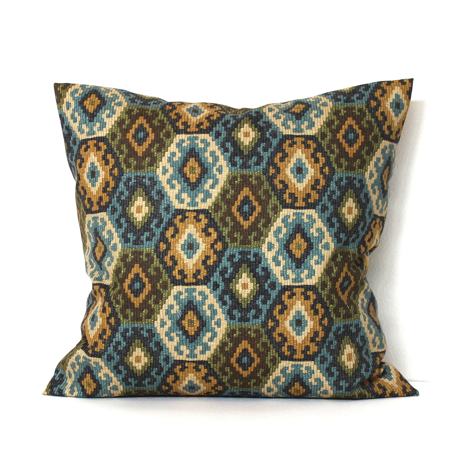Southwest Throw Pillow Cover Decorative Pillow Blue Pillow