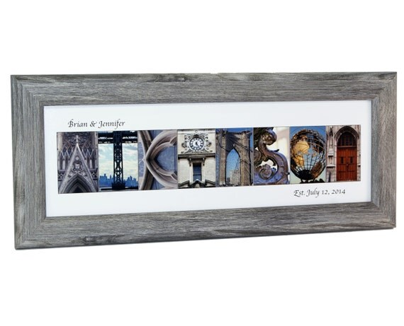 Personalized Last Name Picture Frame W By CreativeLetterArt