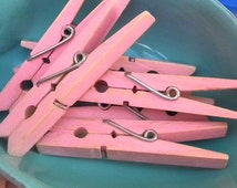 Popular items for pink clothespins on Etsy