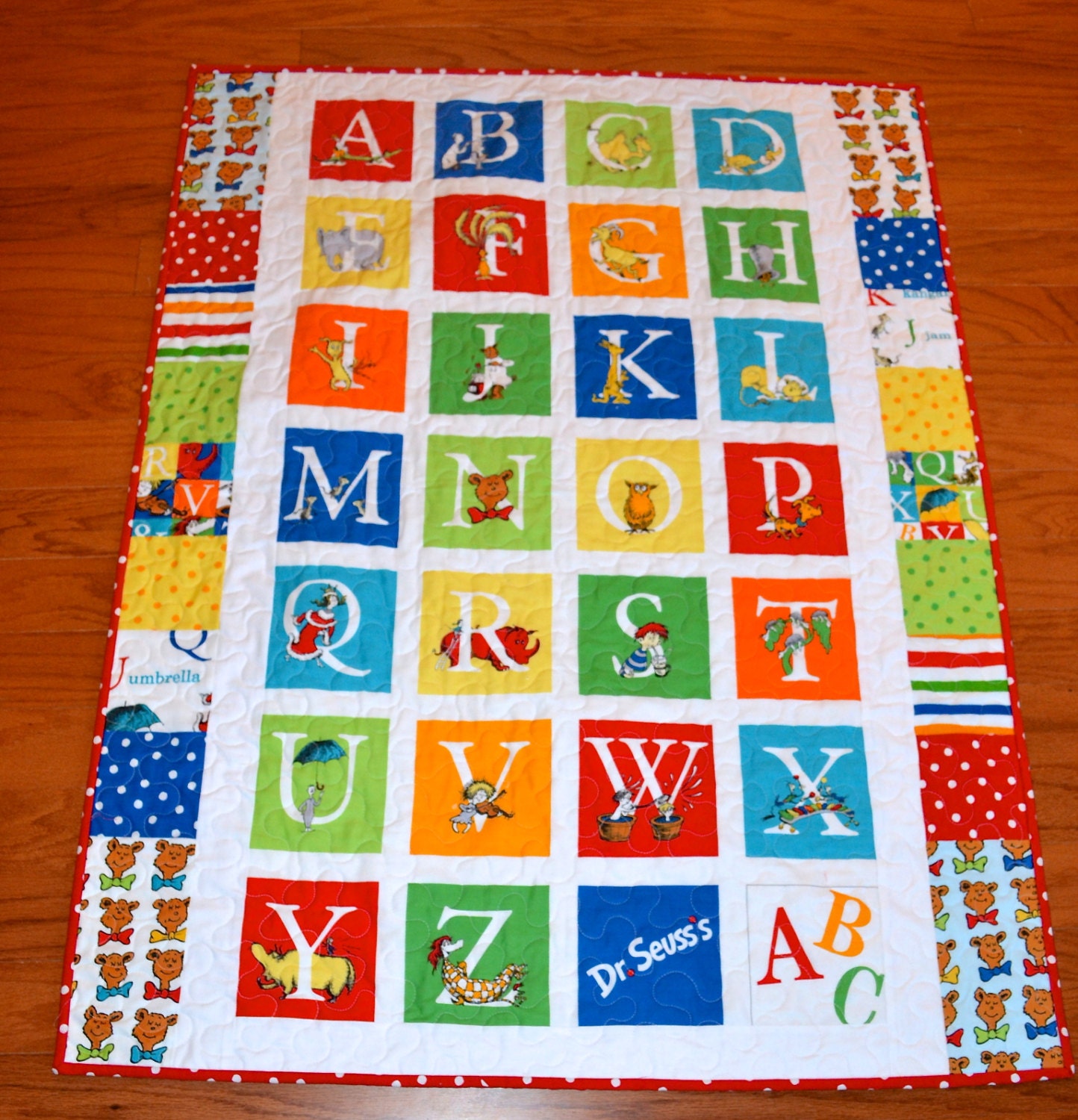 Dr Seuss Abc Quilt Pattern