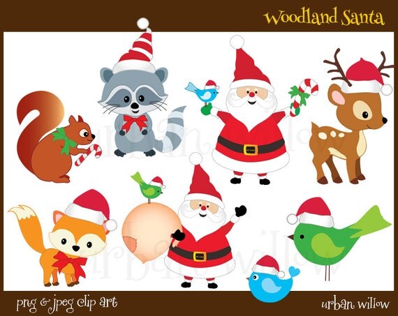 clipart christmas animals - photo #23