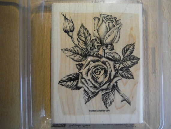 Stampin up Stipple Rose Stamp Set