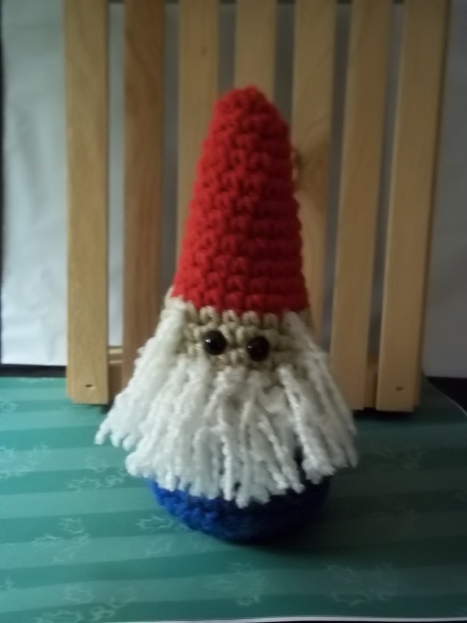 Crocheted Gnome