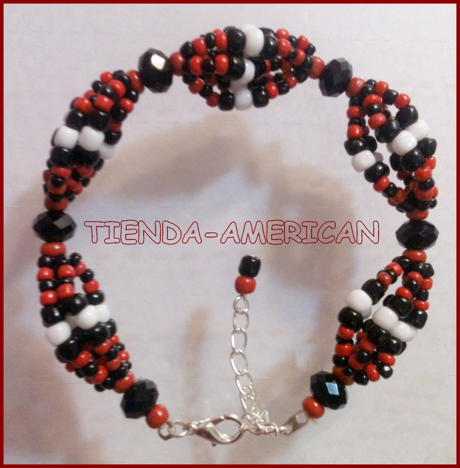 Santeria Yoruba. IDDE bracelet for ELEGUA Orisha by TIENDAAMERICAN