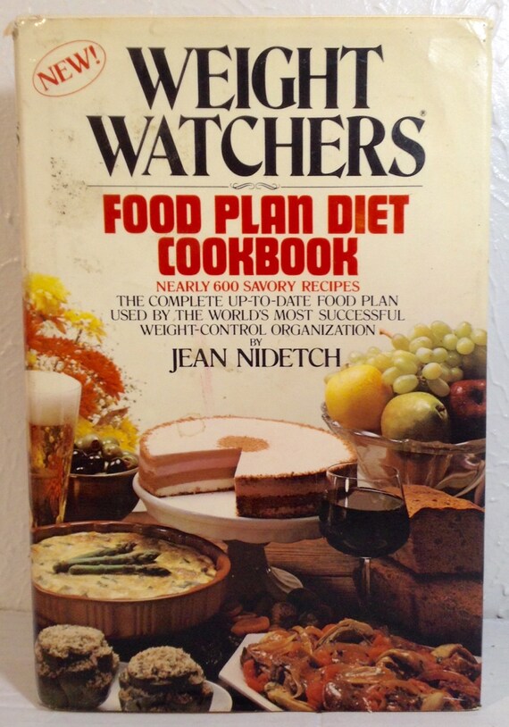 Vintage 1982 First Edition Weight Watchers food plan diet