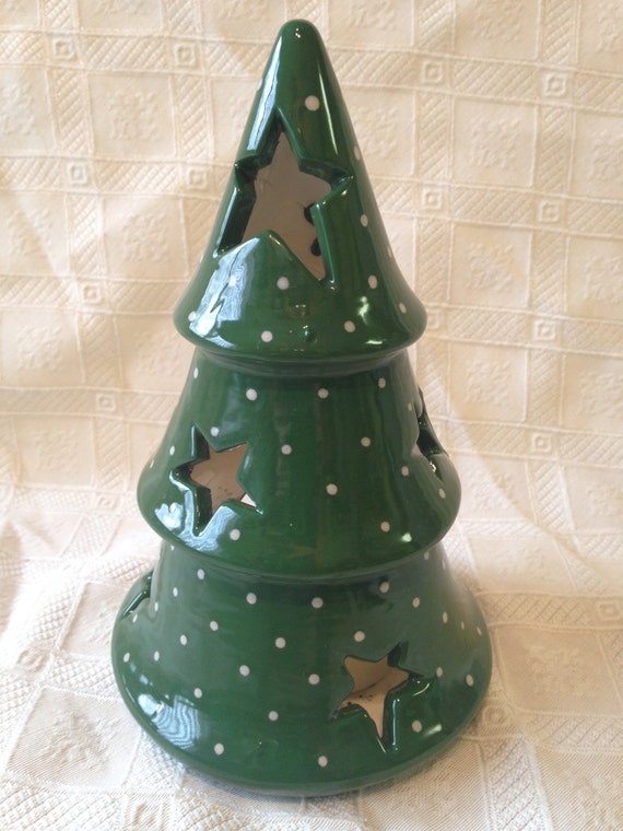 Items similar to Christmas Tree Votive Holder on Etsy
