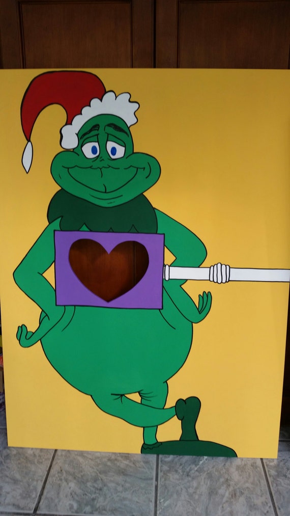 Mr. Grinch Bean Bag Toss Game