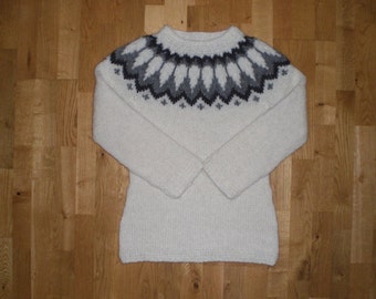 Pull Femme Oversize Islandais Personnalisé - Sweat-shirt Noël Large, Automne/hiver
