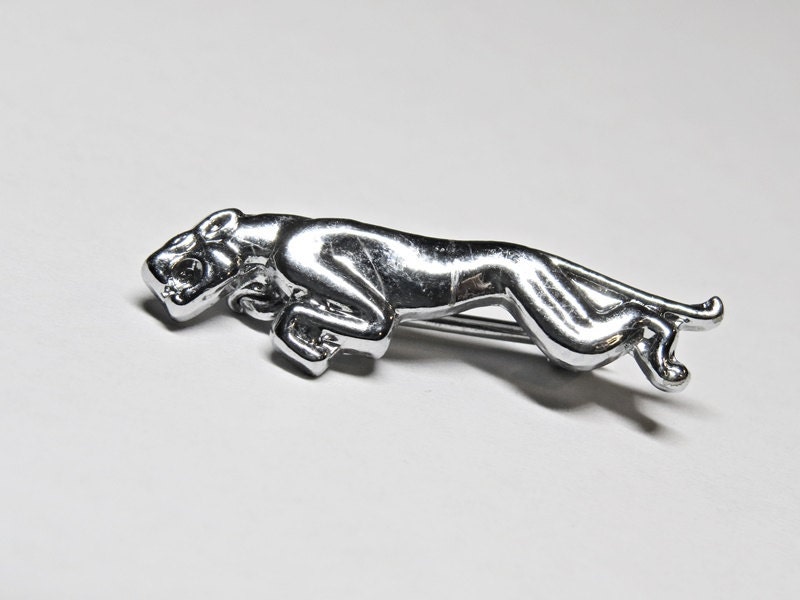 Leaping Jaguar Lapel Badge Vintage Jaguar Cars