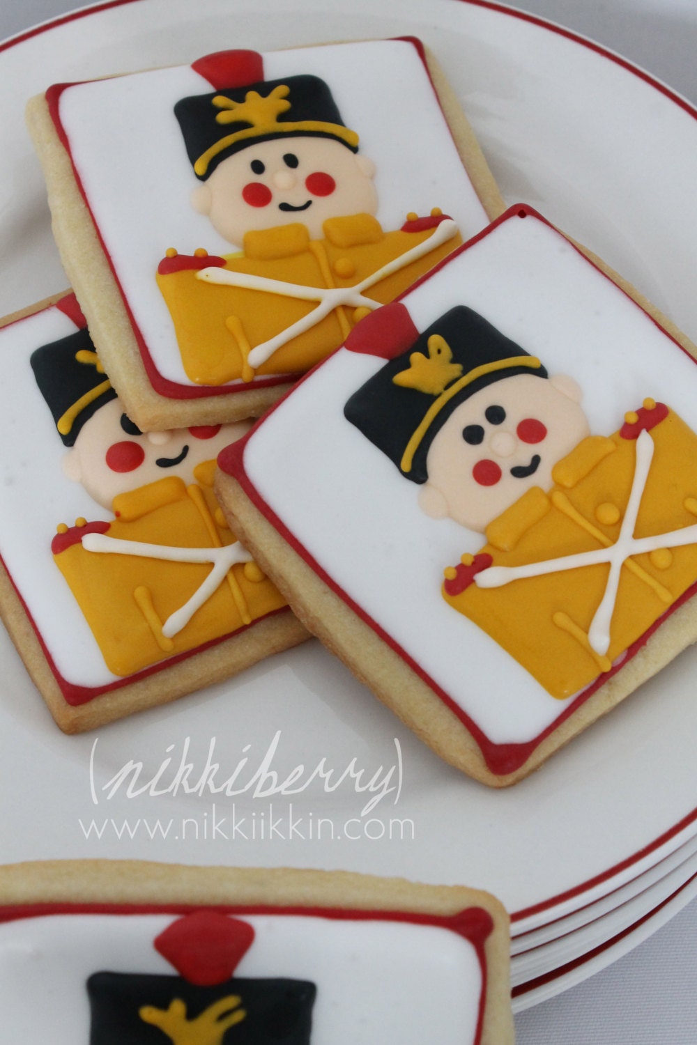 Nutcracker ballet cookies