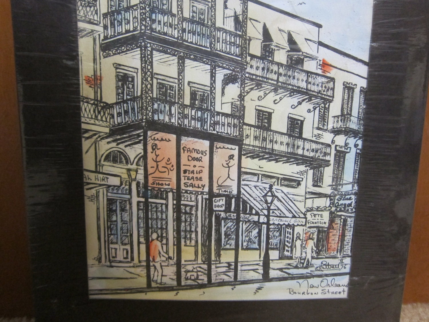 George Luttrell 1976 Bourbon Street New By Grandpastreasure