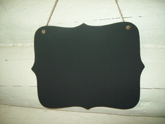 Large Fancy Hanging Chalkboard Sign Welcome Wedding Prop   Il 570xN.664424510 Hmee 