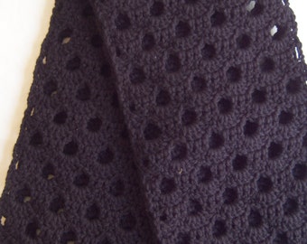Arch Lace Crochet Scarf