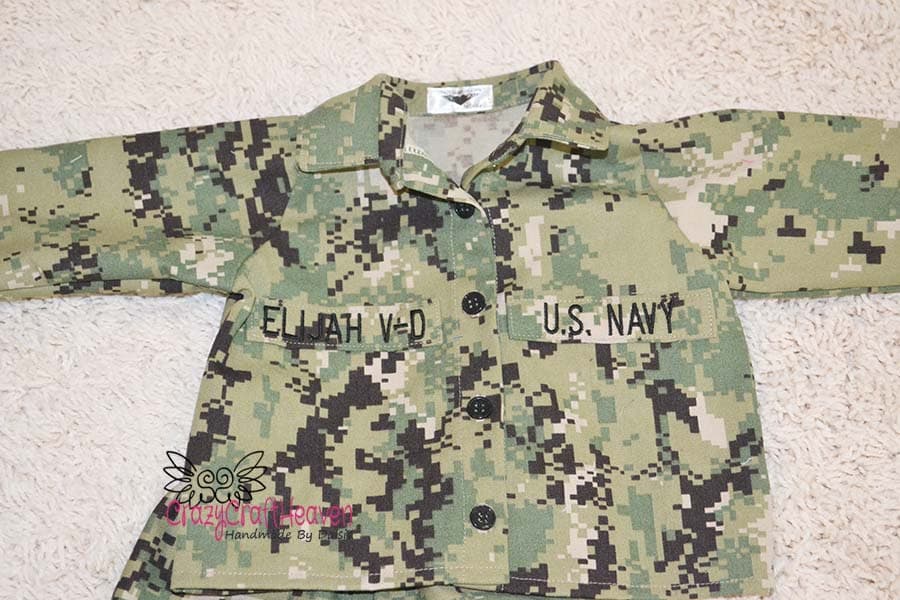 Baby Military uniform nb12m military uniform by CrazyCraftHeaven