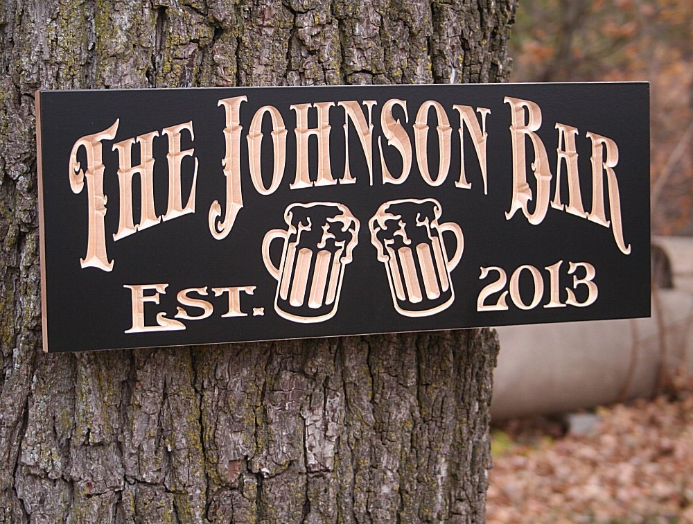 Personalized Home Bar Sign Brewery Sign By BenchMarkCustomSigns   Il Fullxfull.680480974 22p3 