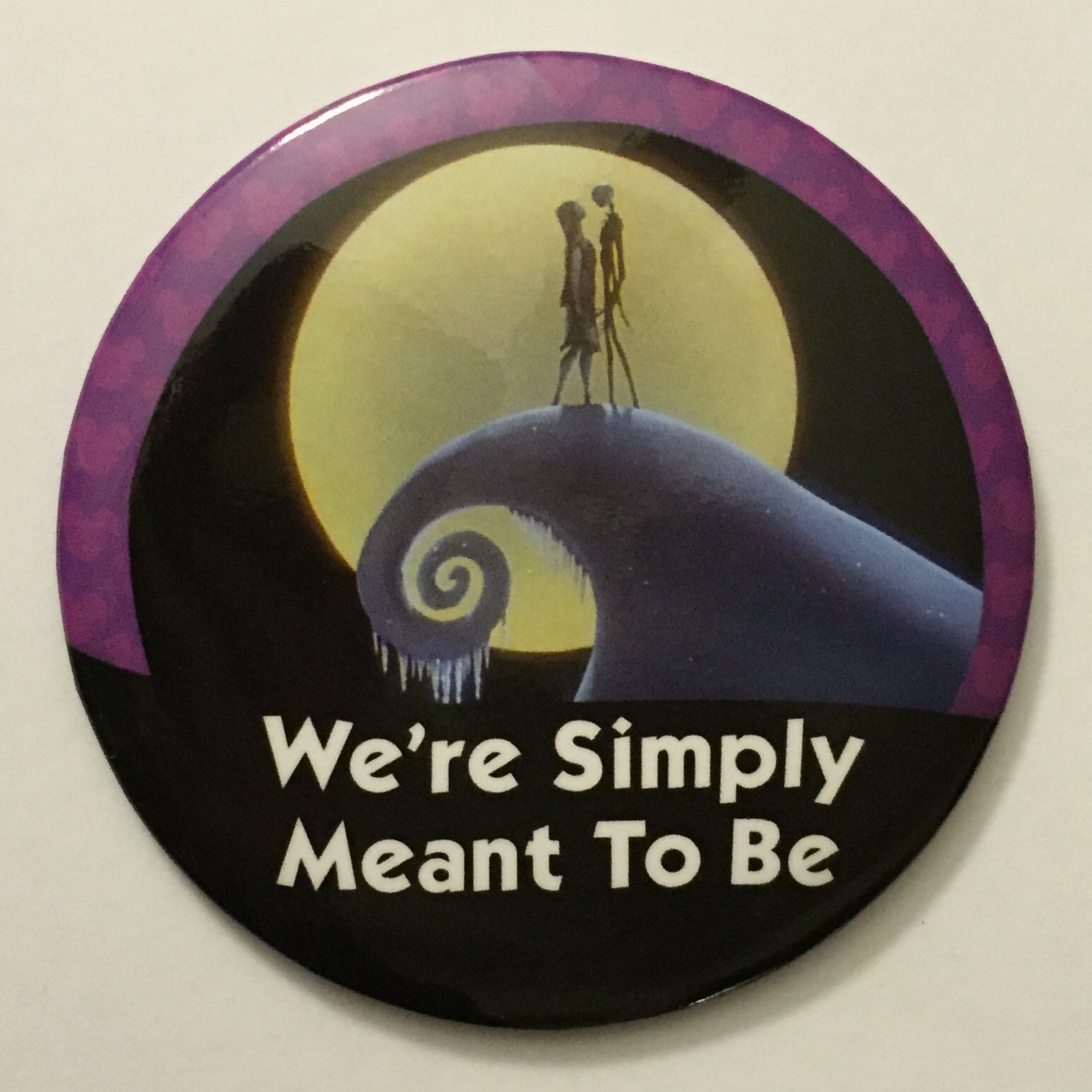 We're simply meant to be I'm Celebrating Button by parkbound