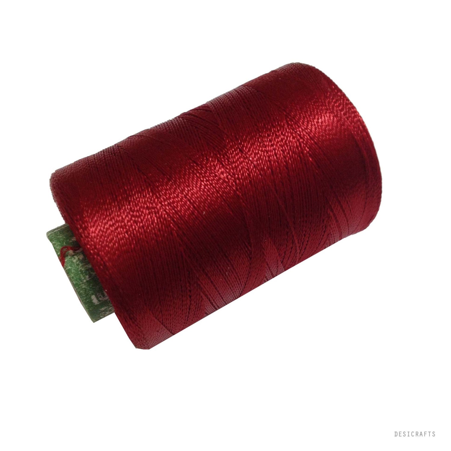 Machine Embroidery Thread Dark Red Art Silk Embroidery