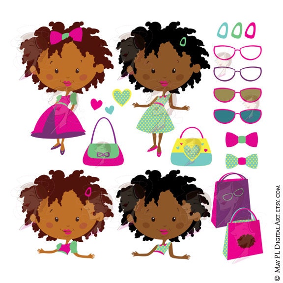 clipart african american girl - photo #38