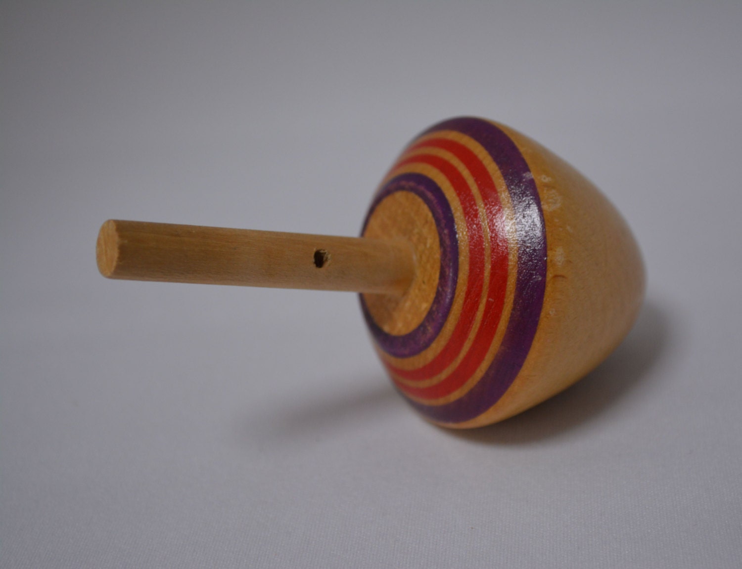 Vintage wooden spinning top Japanese koma by StyledinJapan on Etsy
