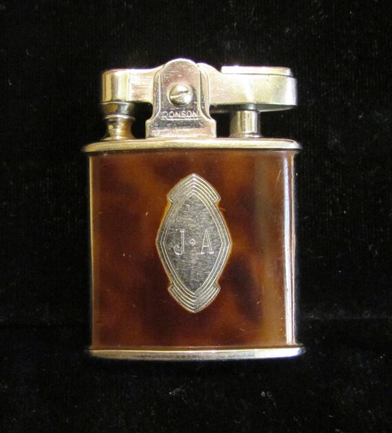 1940s Cigarette Lighter Ronson Princess Lighter Mid Century