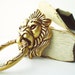 Lion Door Knocker : Brass Door Handle, Door Knocker, Door Pulls
