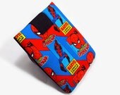 Hand Crafted Tablet Case From Licensed Marvel Amazing Spiderman Fabric/Case for iPad,Kindle Fire HD, iPad Mini, iPad Air, Samsung Galaxy Tab