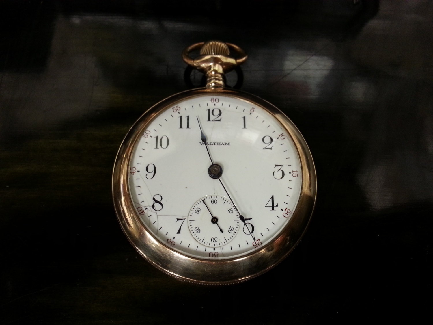 waltham 7 jewel pocket watch